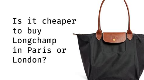 longchamp cheaper in paris